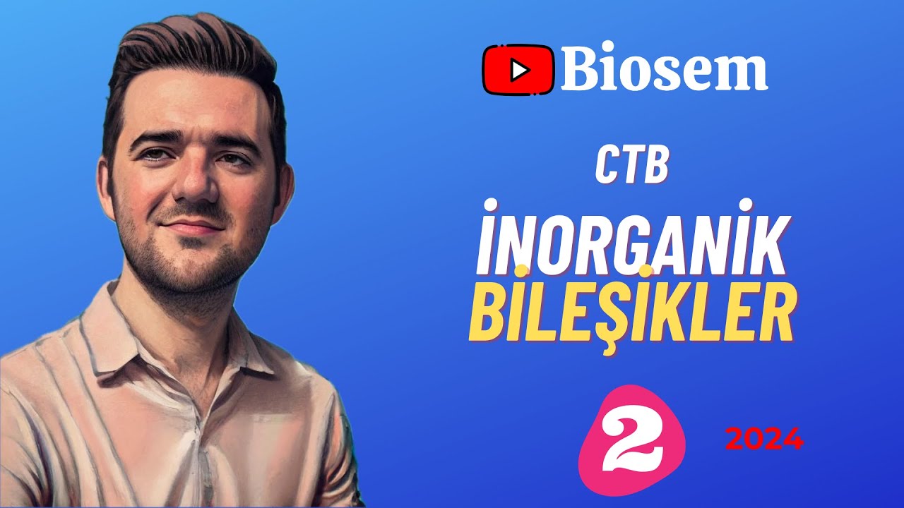 İnorganik Bileşikler Soru Çözümü | yks2024 Biyoloji Soru Çözümü | 9.sınıf Soru Çözümü