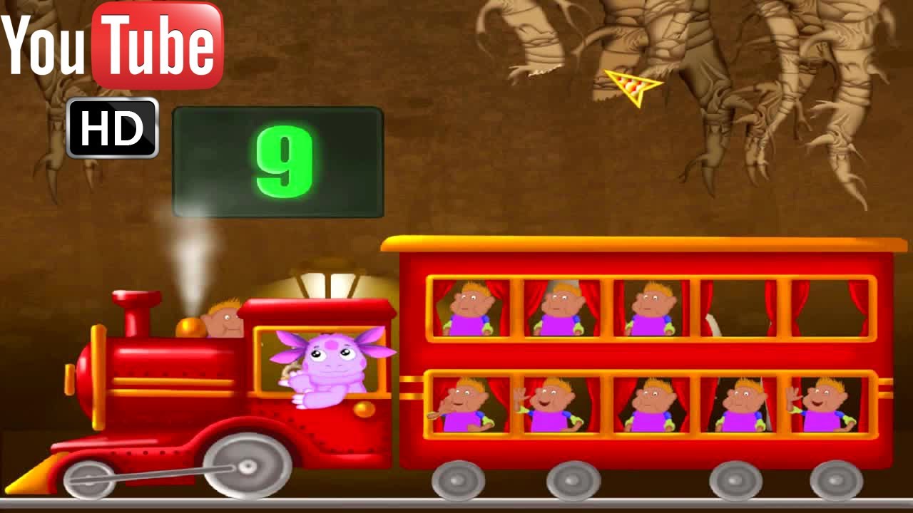 Лунтик учит цифры - 2 часть