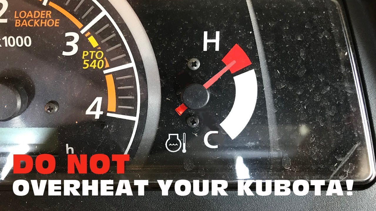 Как защитить дизельный двигатель Kubota BX 23S от перегрева — 3 простых шага!