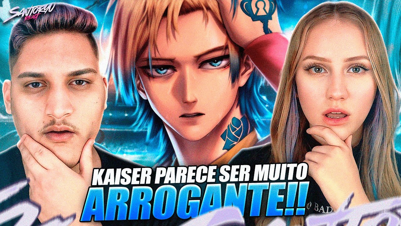 ♪ Michael Kaiser (Blue Lock)| O Melhor | AniRap - REACT EM CASAL