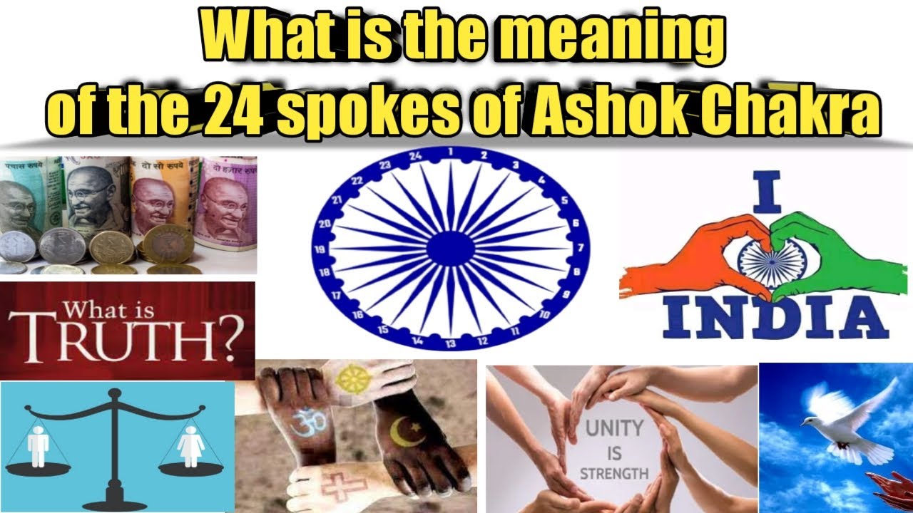 What is the meaning of the 24 spokes of Ashok Chakra