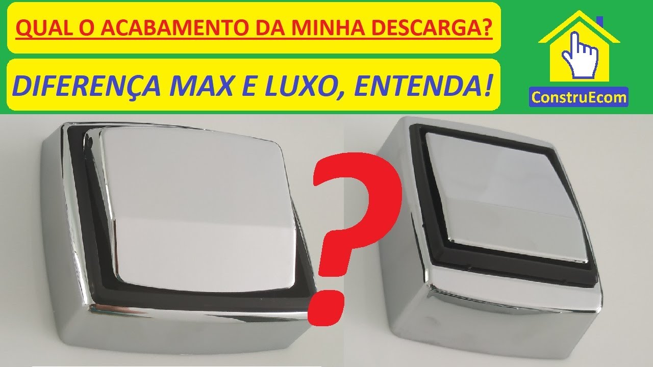 ACABAMENTO PARA VÁLVULA DE DESCARGA HYDRA MAX E LUXO fácil instalação deca 2550 e 2520
