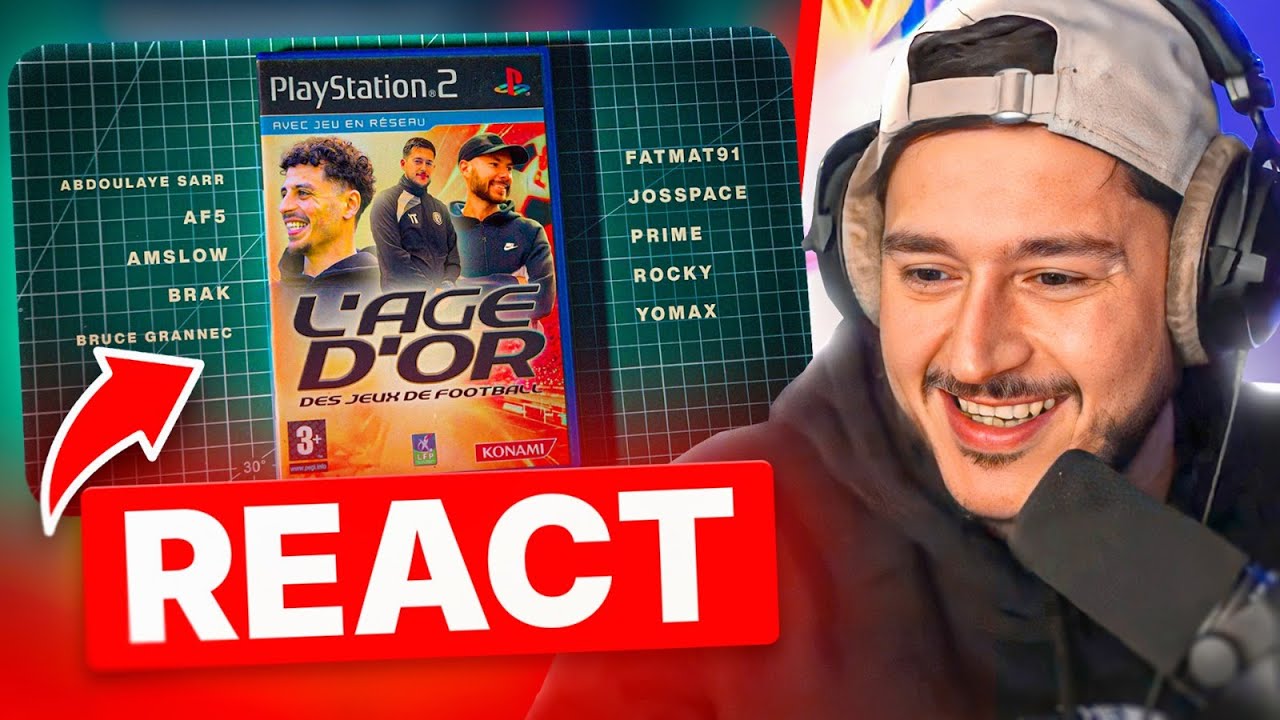 LA MEILLEURE ÉPOQUE DE MA VIE !🥺(React L'âge d'or des jeux de football)