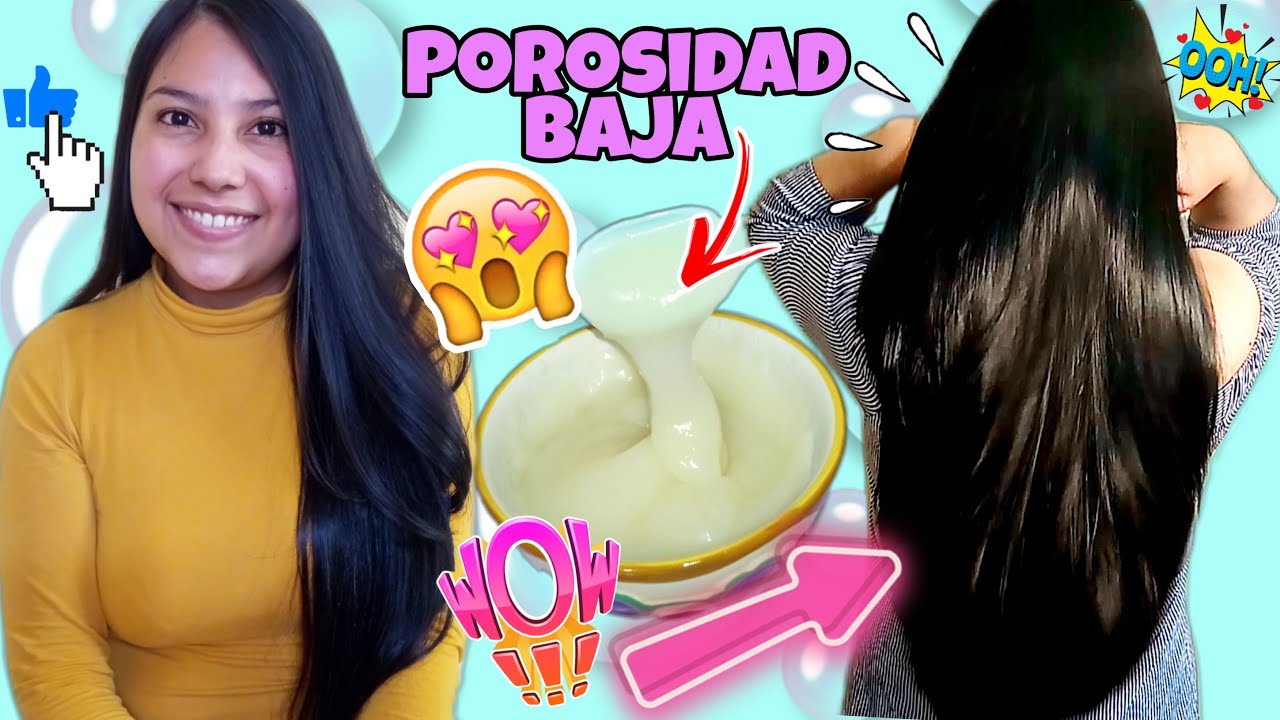 Mascarilla para cabellos con POROSIDAD BAJA / Tips de cómo cuidarlo / Nohely Monchi