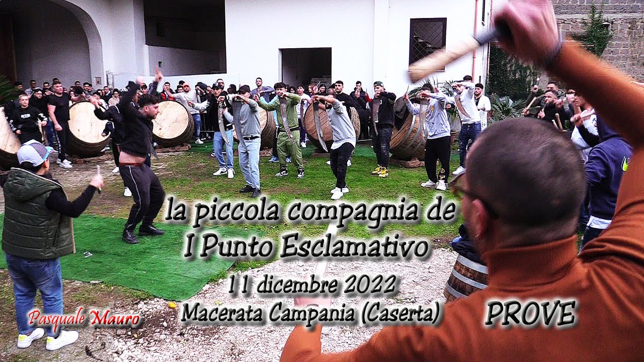 BOTTARI la piccola compagnia de "I Punto Esclamativo" Macerata Campania (Caserta) 11 dicembre 2022