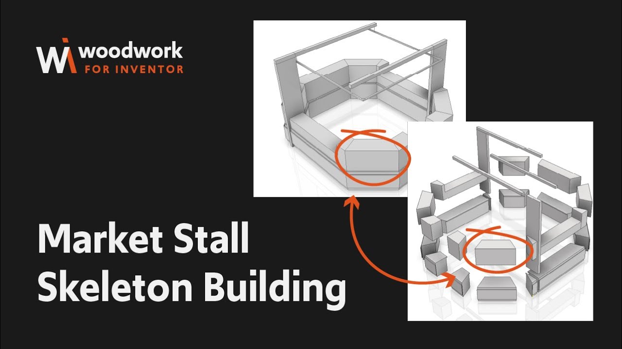 Market Stall Skeleton Building