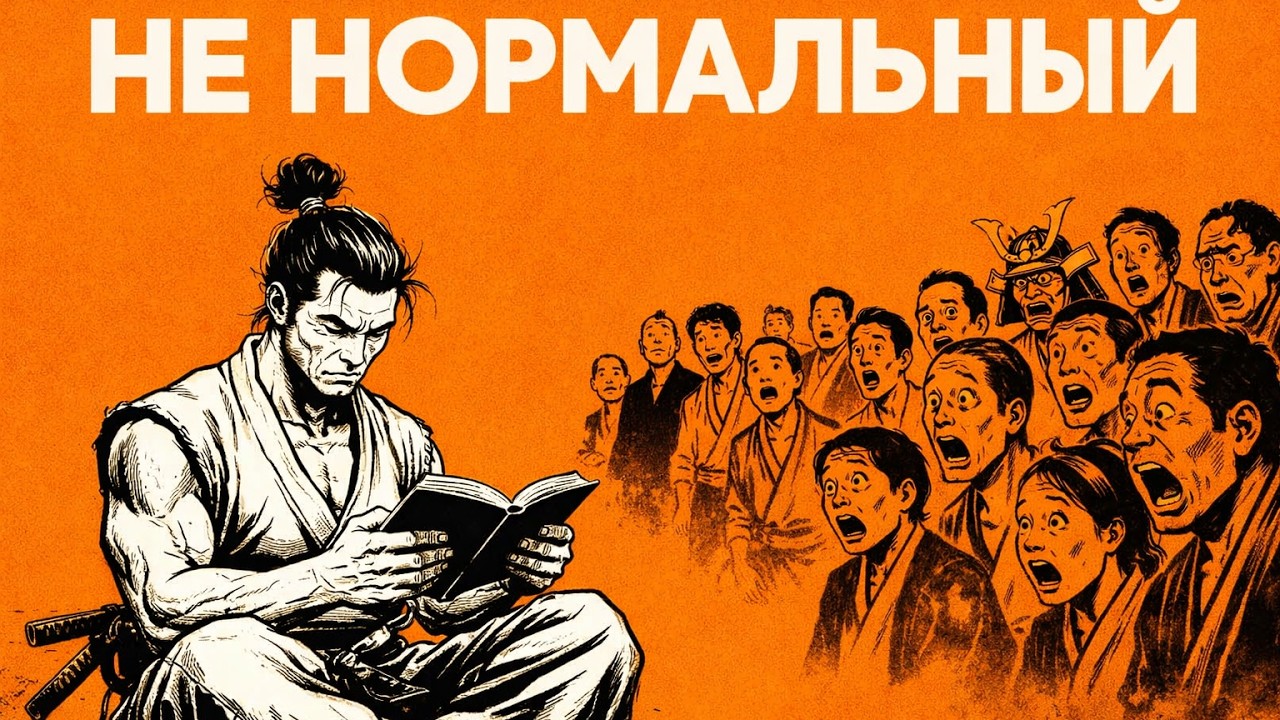 Стань настолько дисциплинированным, что люди будут считать тебя сумасшедшим (Миямото Мусаси)