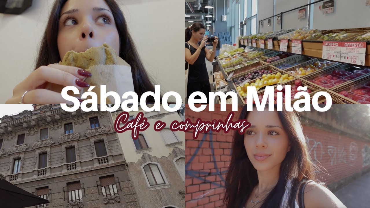 A vida real em Mil&atilde;o: matcha, compras e mercado 🇮🇹