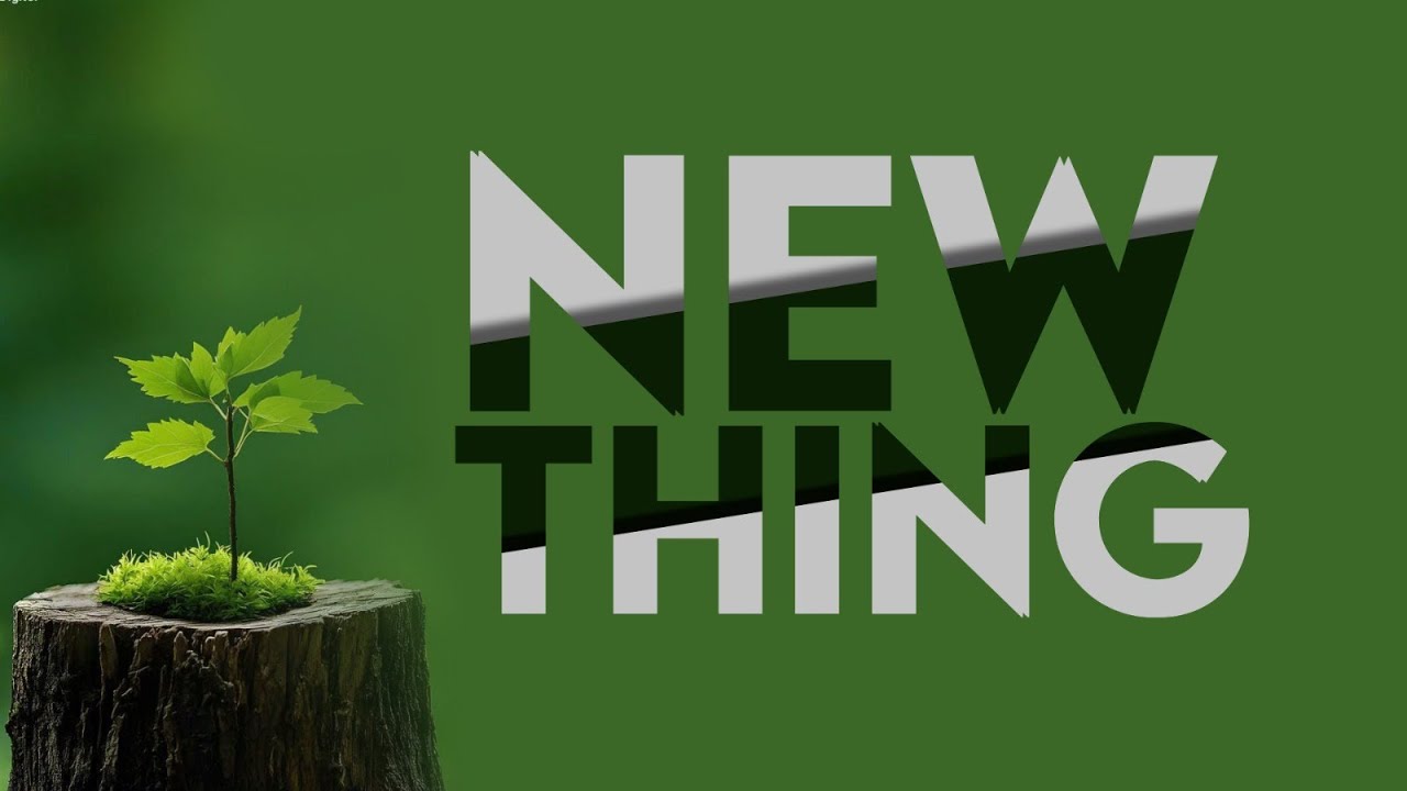 New Thing  |  Pastor Victor   |  11 January   |  TKCC Newcastle