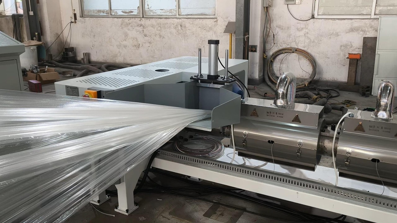 Ldpe  Recycle Stretch Film Granulator Machine, Scrap 150kg to 230kg Stretch Film Granulator Machine