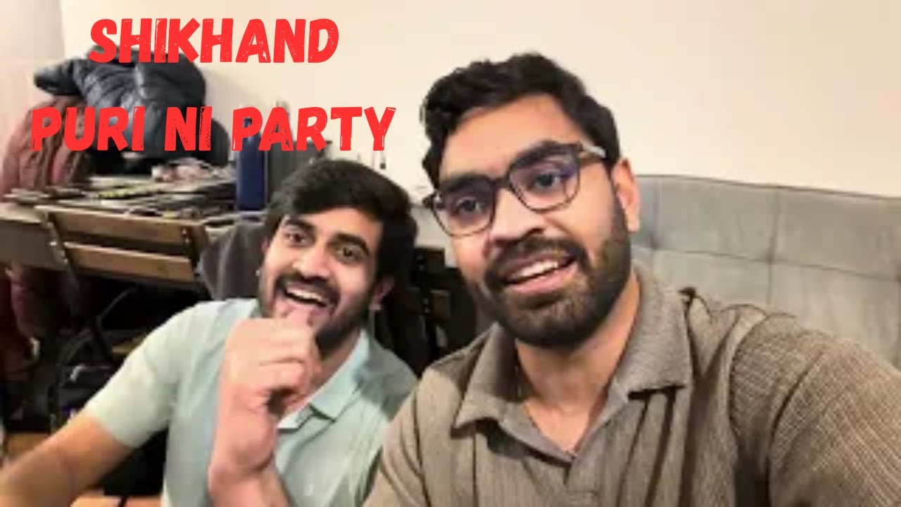 જર્મની માં મિત્રો સાથે મજા! 🇩🇪 Cooking Matho Puri in Germany | Saturday Vlog