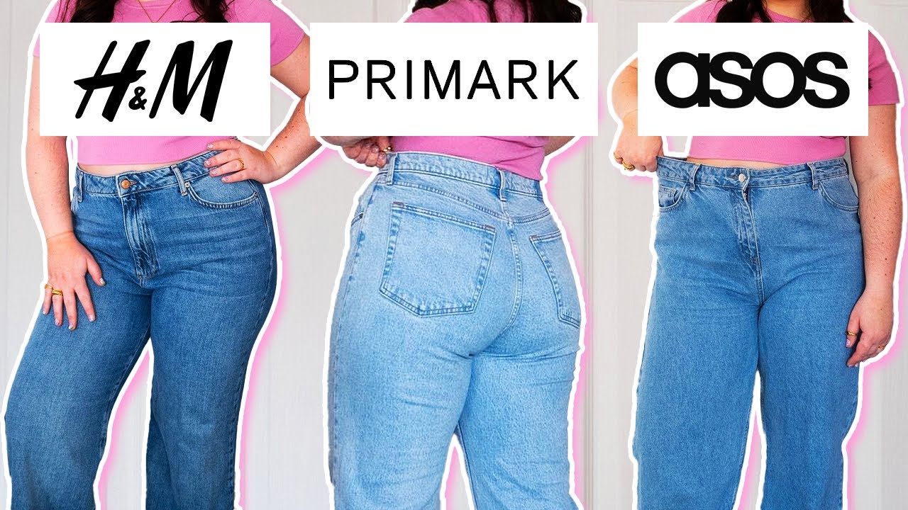 Finding the BEST jeans in the UK for women! Size 16