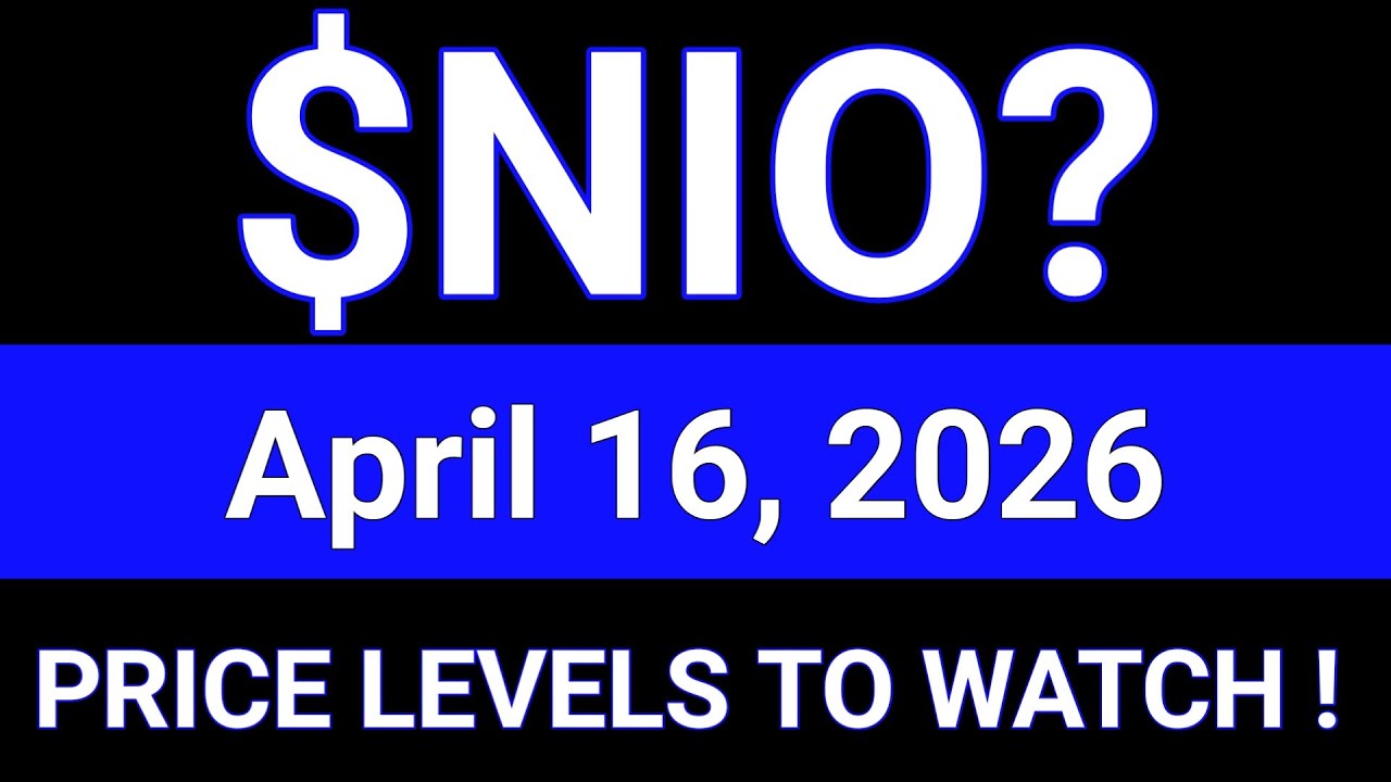 NIO Stock (NIO, Inc.) NIO Stock Technical Analysis | NIO Stock Today | April 16, 2026
