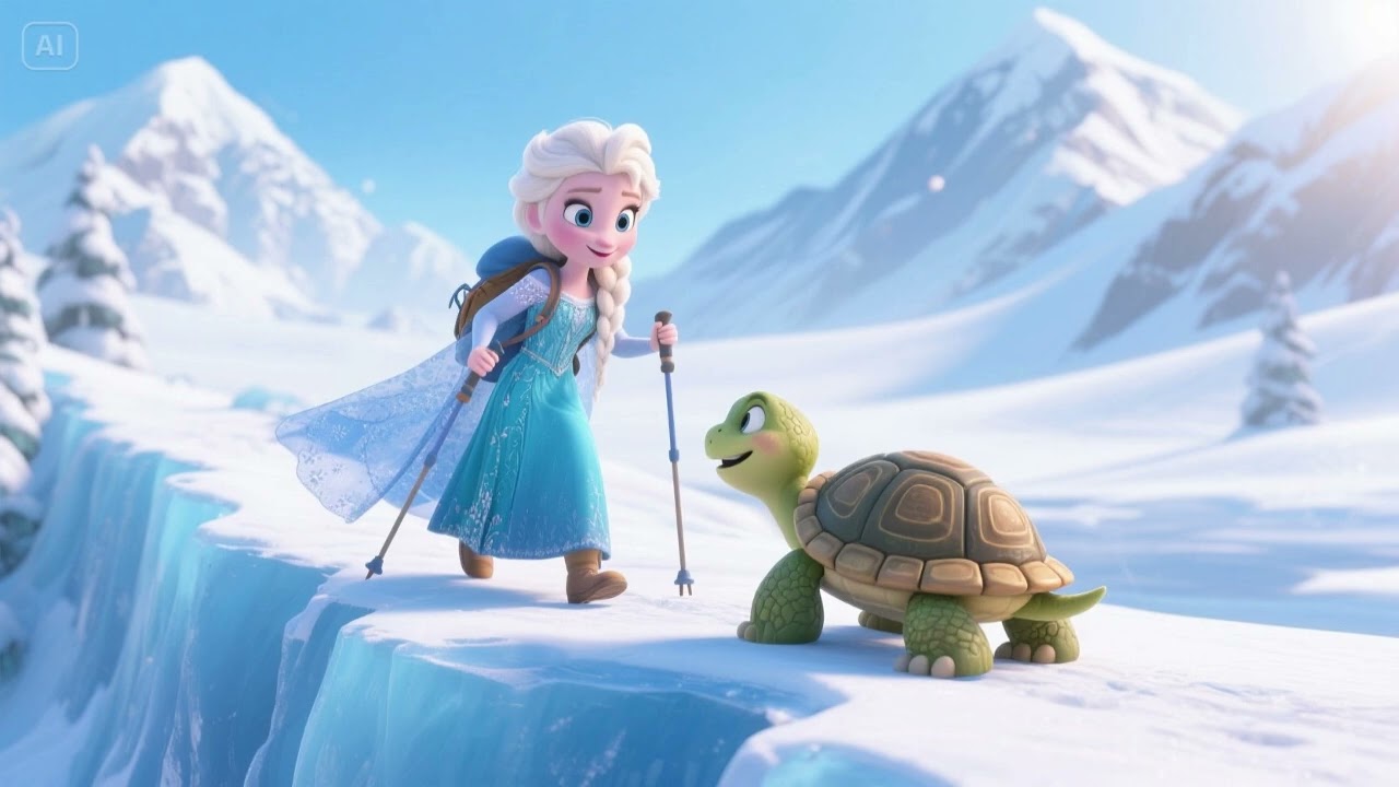 Elsa and the Turtle on the Glacier Trail 3 | The Final Frozen Expedition