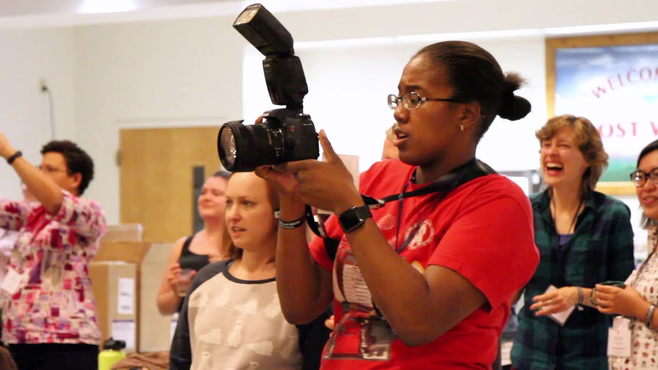 The magic of adult sewing camp! Camp Workroom Social 2018 Flash Mob