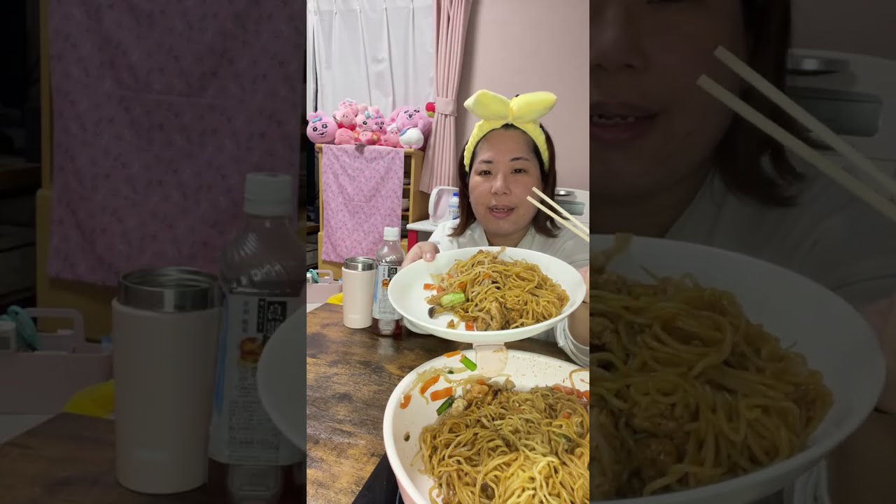 【夕飯ライブ】焼きそば