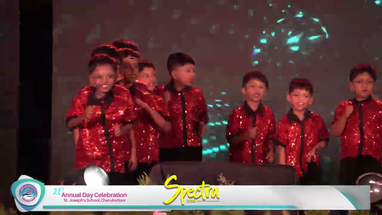 STD 1 Boys I Spectra 2025 I St.Joseph's School Cherukattoor I 21st Anual Day  Celebrations