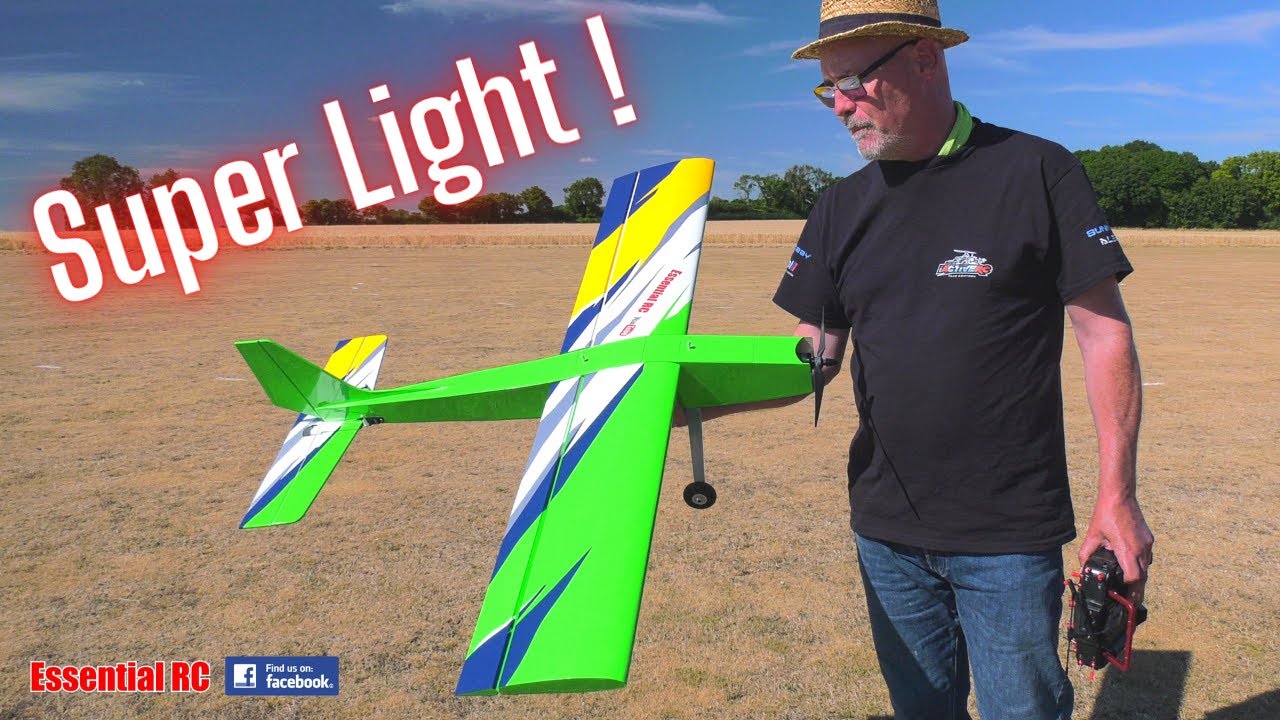 SUPER LIGHT ! OMP Hobby Challenger 49” Balsa RC Aeroplane | Essential RC FLIGHT TEST