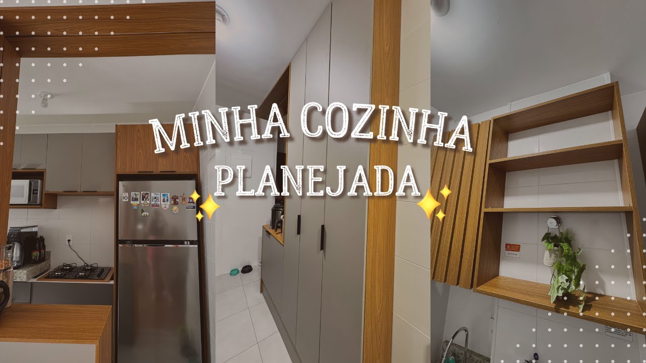 Tour pela minha cozinha planejada e banheiro | Antes e Depois!