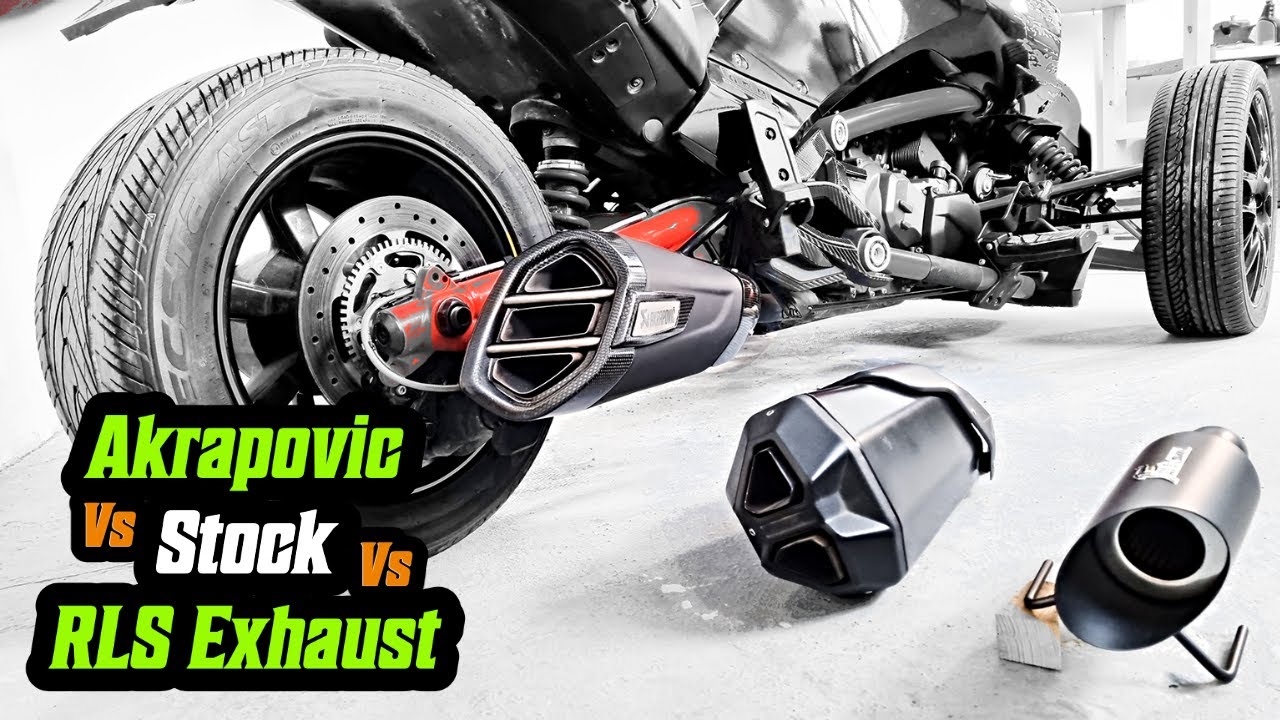 БОЛЬШОЙ ТЕСТ СРАВНЕНИЕ ВЫПУСКА Can Am Spyder