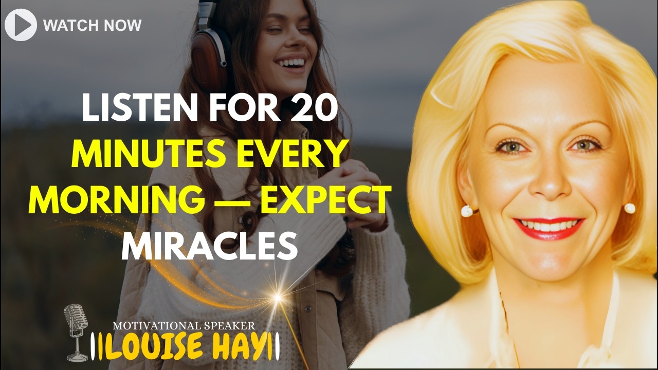 LOUISE HAY: Listen for 20 Minutes Every Morning — Expect Miracles