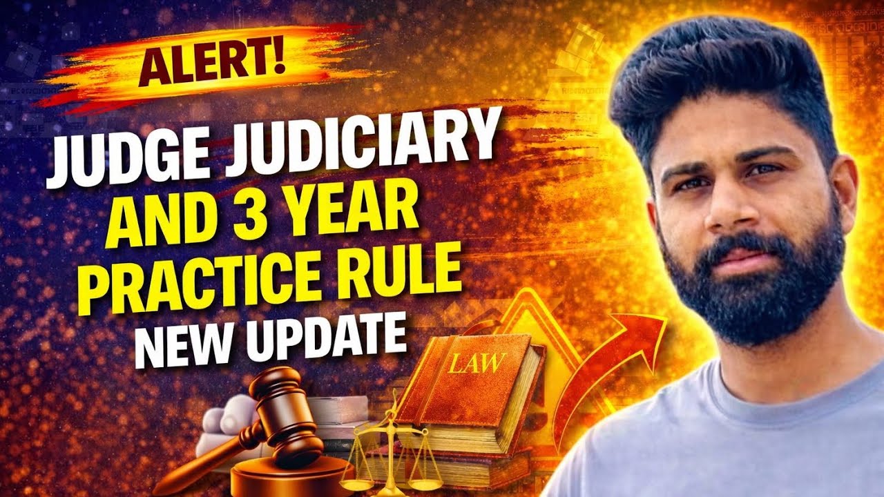 3 year Practice rule  latest update | Chhattisgarh judiciary update 2026 | llb jobs | law officers 