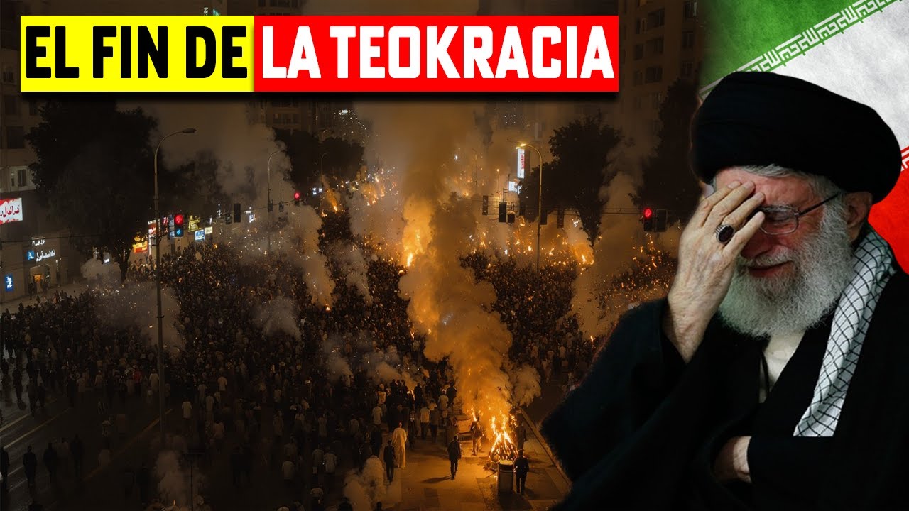 ÚLTIMA NOCHE de Hamaney: Irán colapsa en la oscuridad! calles tomadas y régimen pierde control total