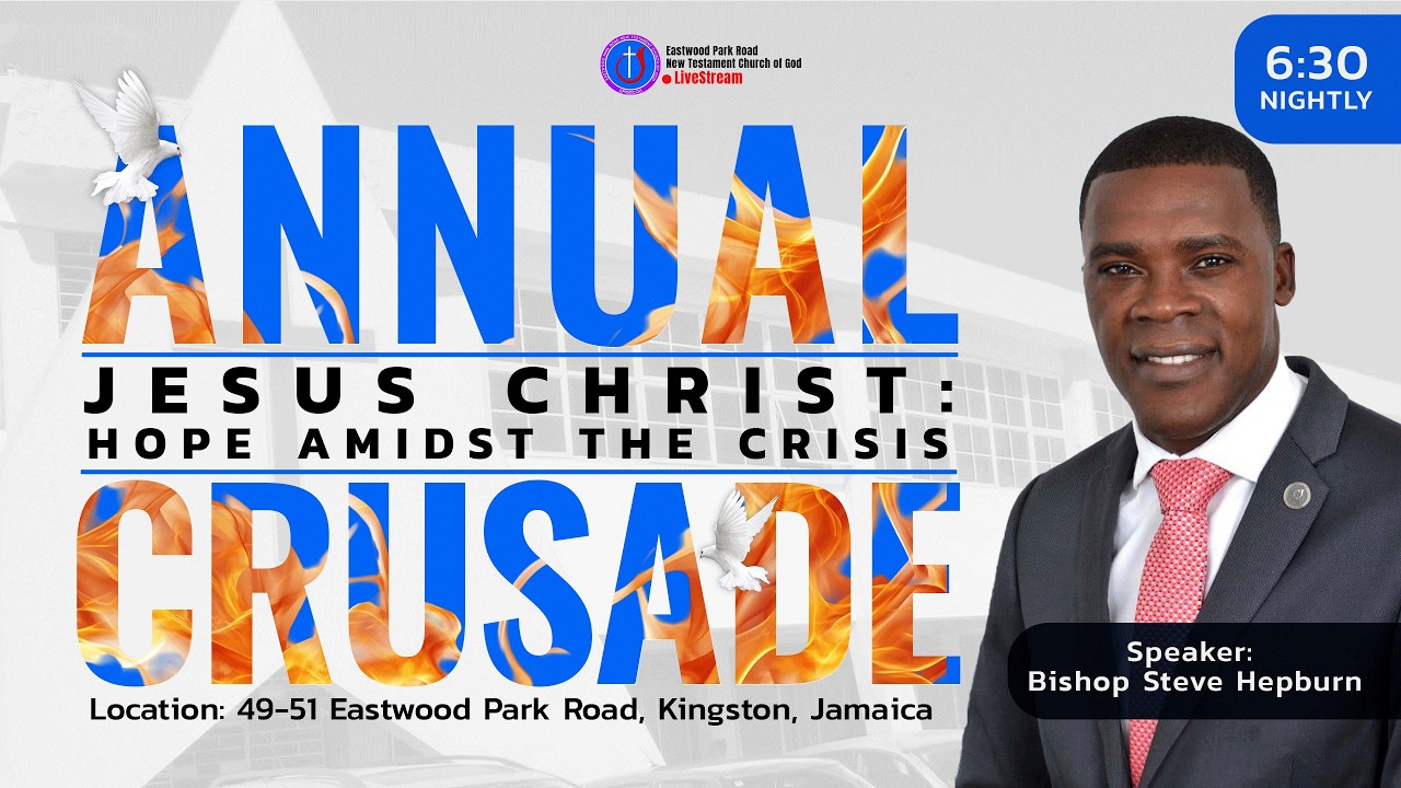 March 1, 2026 || CRUSADE 2026 ~ Jesus Christ: Hope Amidst the Crisis || Bishop Steve Hepburn