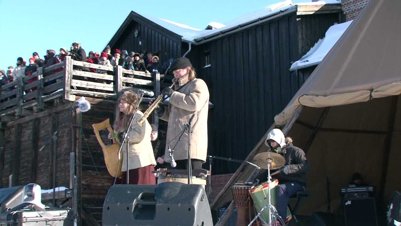 Tone Hulbækmo og Hans Fredrik Jacobsen, åpningsseremonien Rørosmartnan 2012
