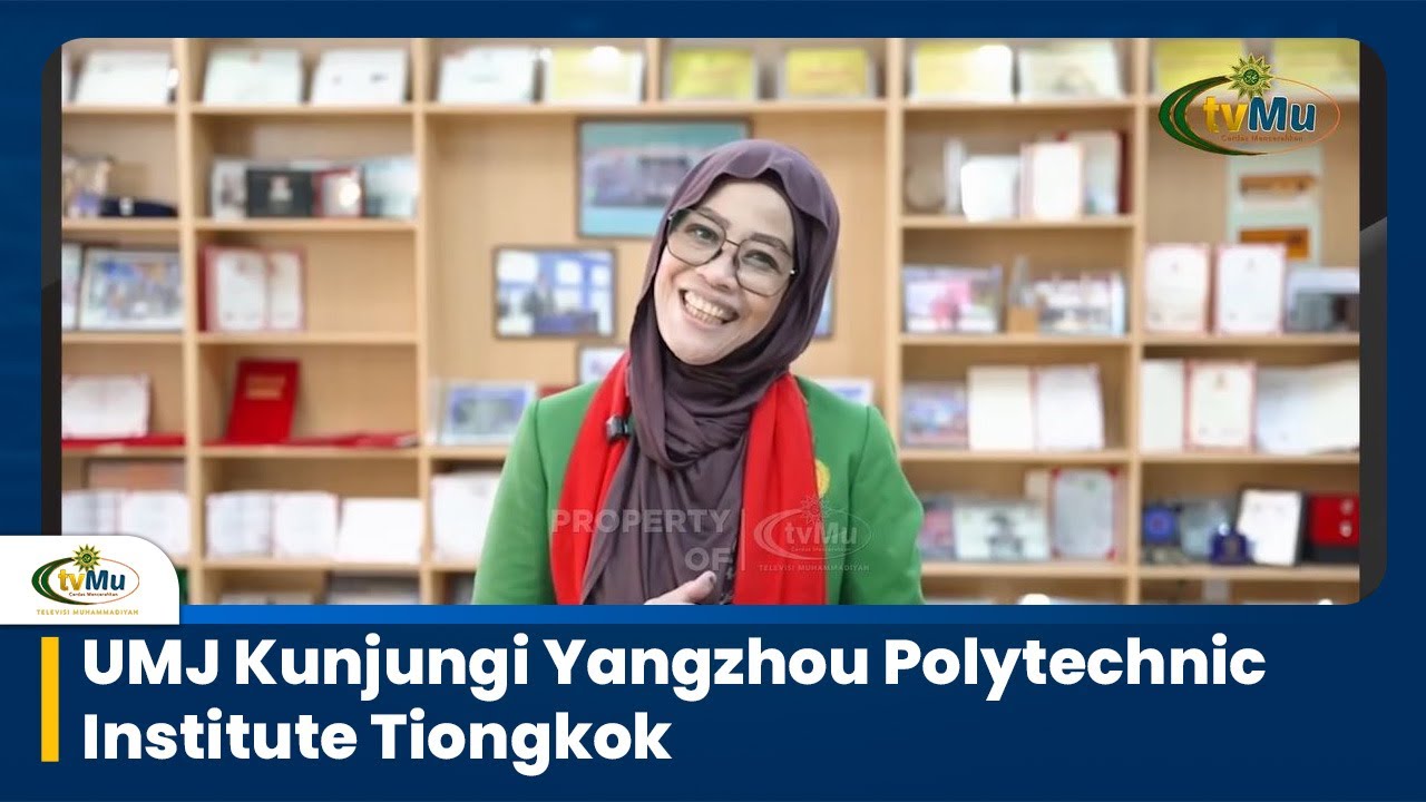 UMJ Kunjungi Yangzhou Polytechnic Institute Tiongkok