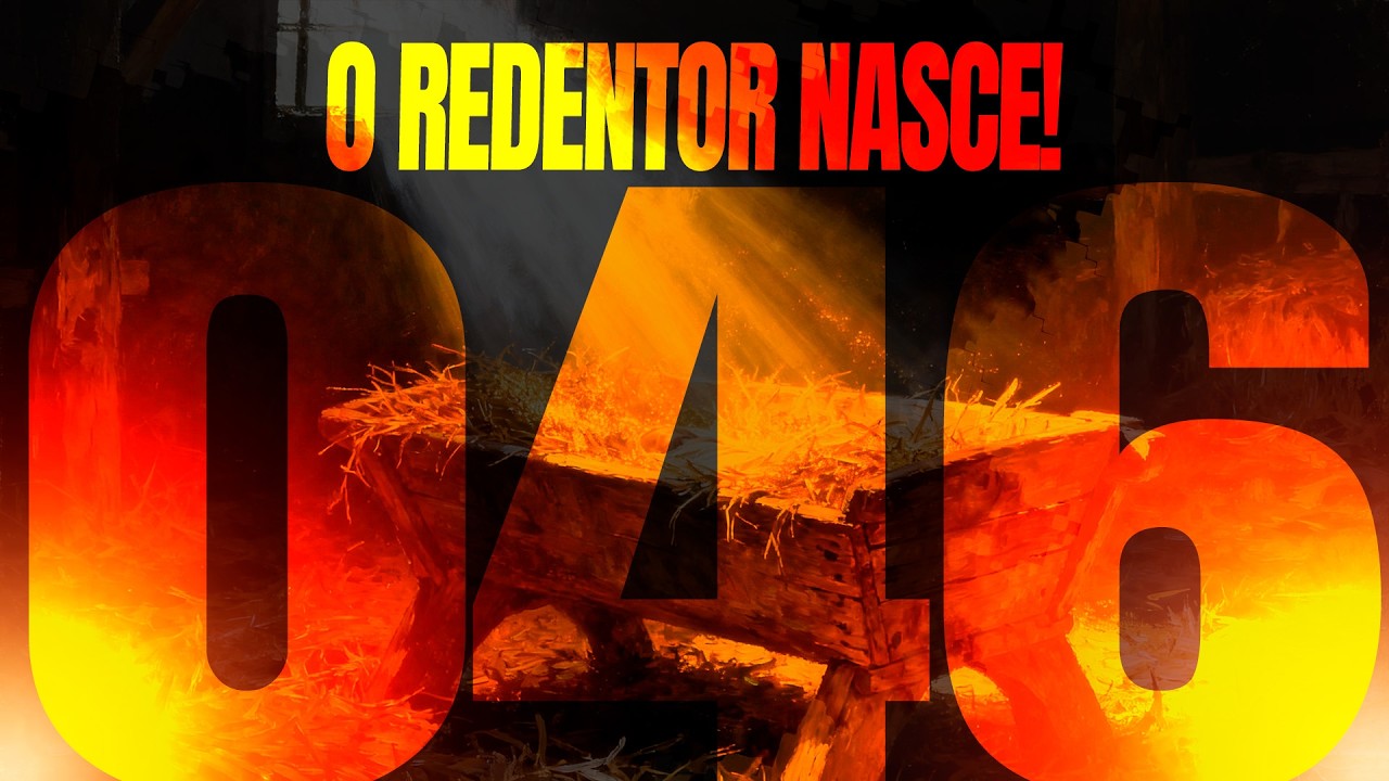 O REDENTOR NASCE!  - A LUZ NASCE EM MEIO AS TREVAS