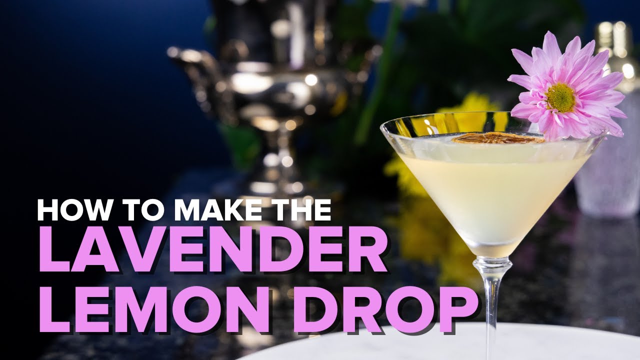 Lavender Lemon Drop Cocktail Recipe