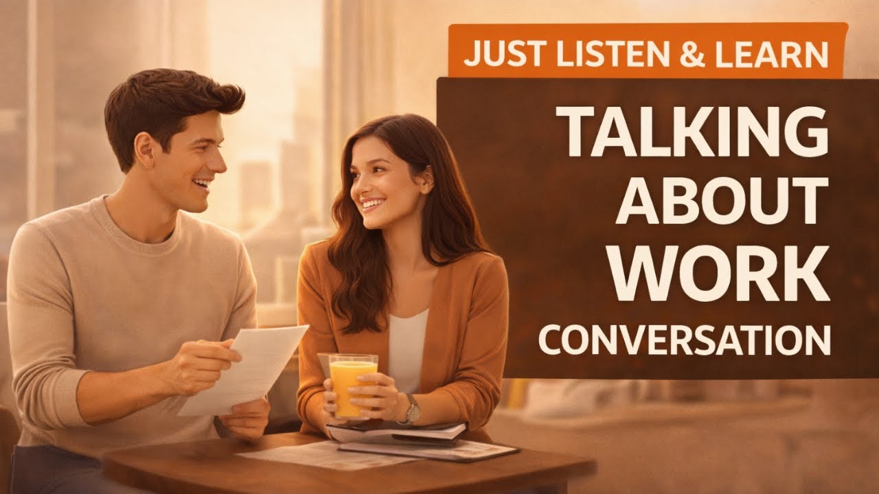 Can You Understand This Talking About Work Conversation? | Slow English Listening