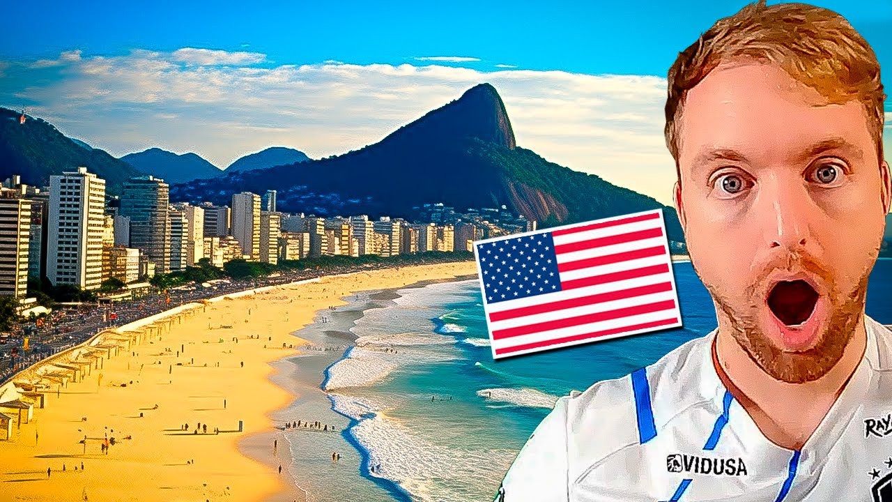 GRINGO FICA DE BOCA ABERTA COM AS MELHORES PRAIAS DO BRASIL