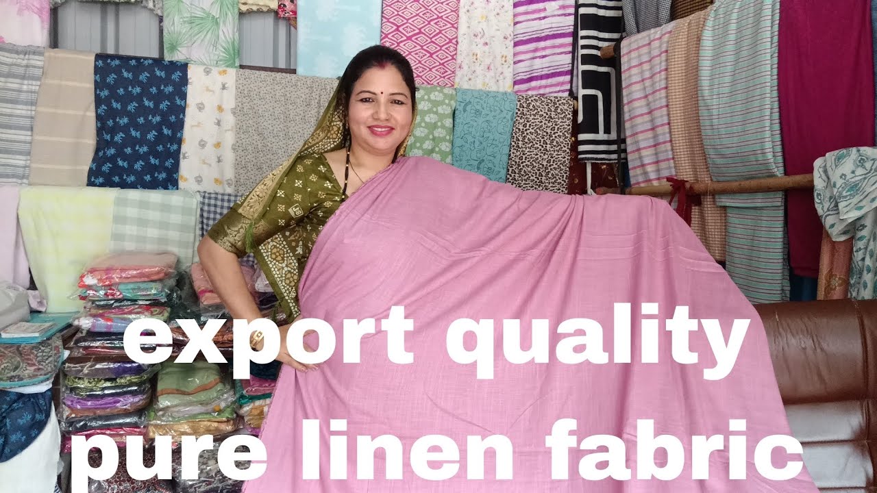 9958716194 export quality pure linen fabric Suman fabric shop no 507, 508 katran market mangolpuri 