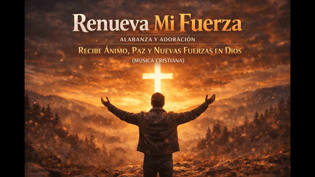 Renueva Mi Fuerza | Alabanza y Adoración para Recibir Ánimo, Paz y Nuevas Fuerzas en Dios