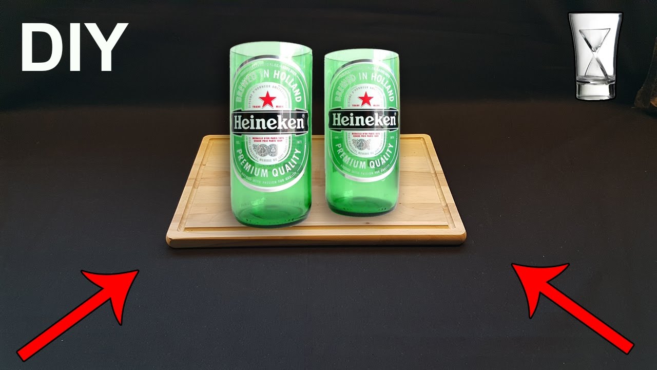 DIY Shot Glass From Beer Bottle Life Hack