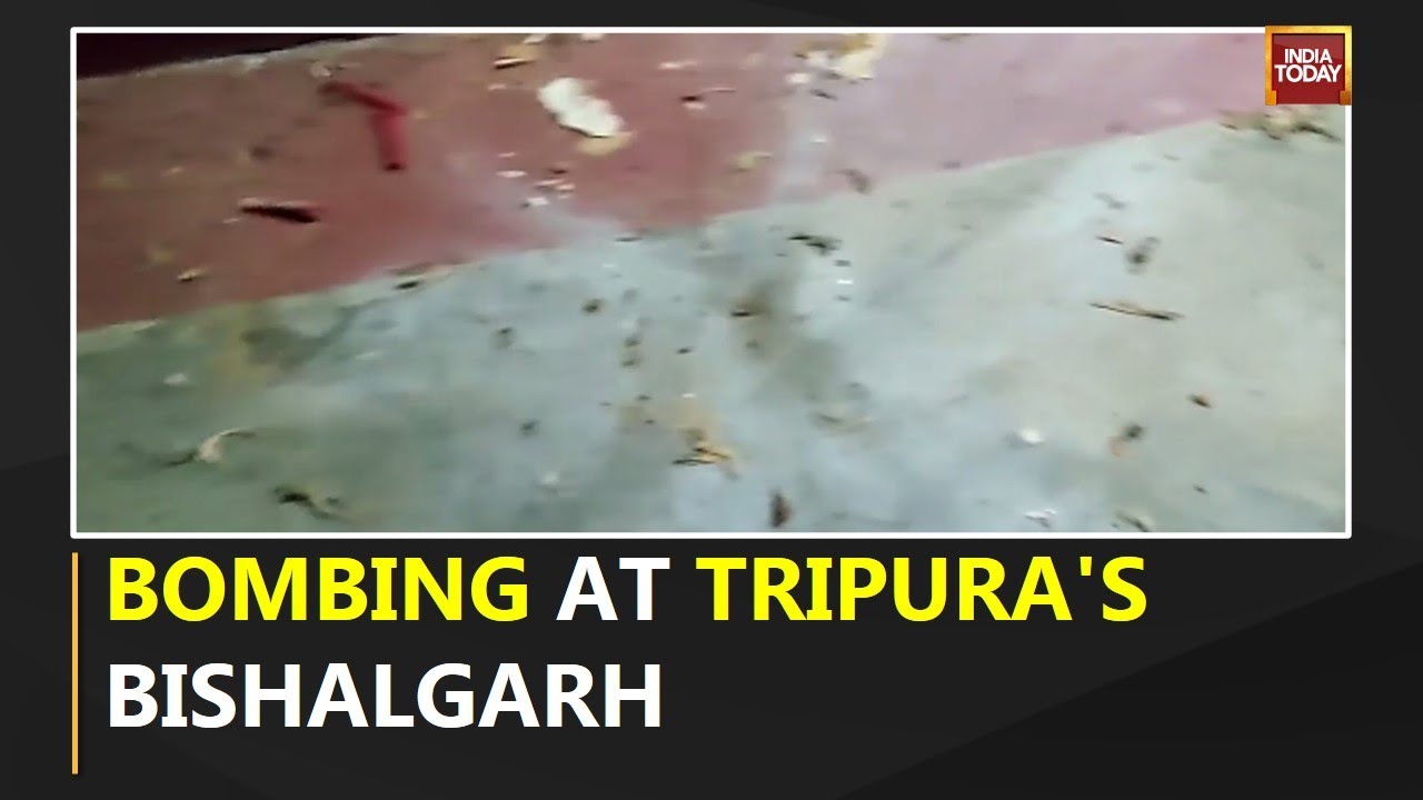 Ahead Of Tripura Election , Bombing At Tripura's Bishalgarh | Security Beefed Up