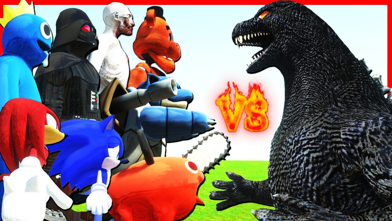 GODZILLA vs Every MOD Creature in ANIMAL REVOLT BATTLE SIMULATOR