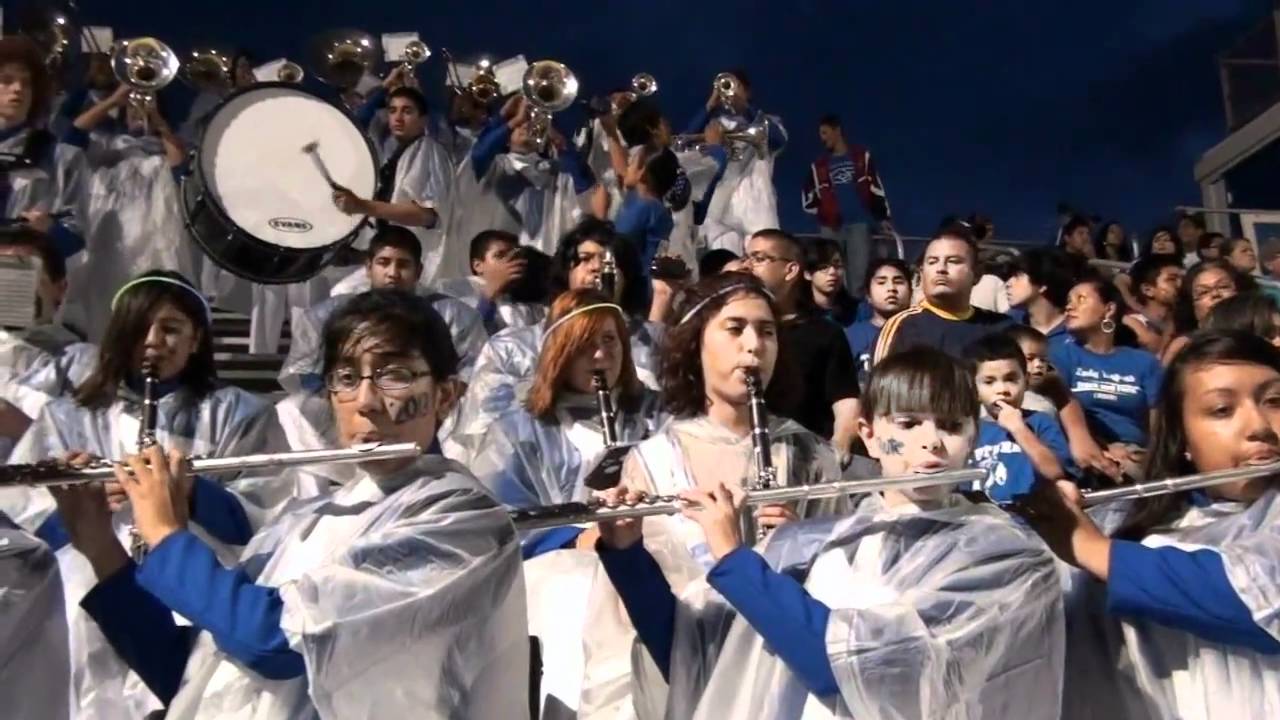 Port Isabel High School Mighty Silver Tarpon Band at Tarpon Stadium