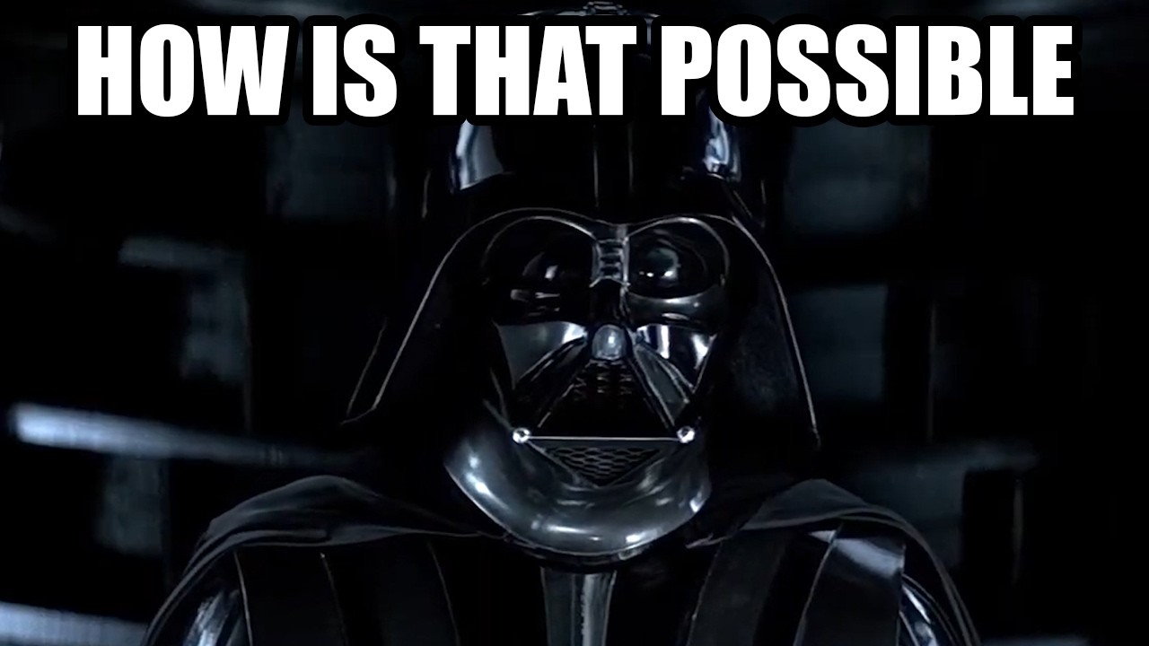 Darth Vader Finds Out About His Son