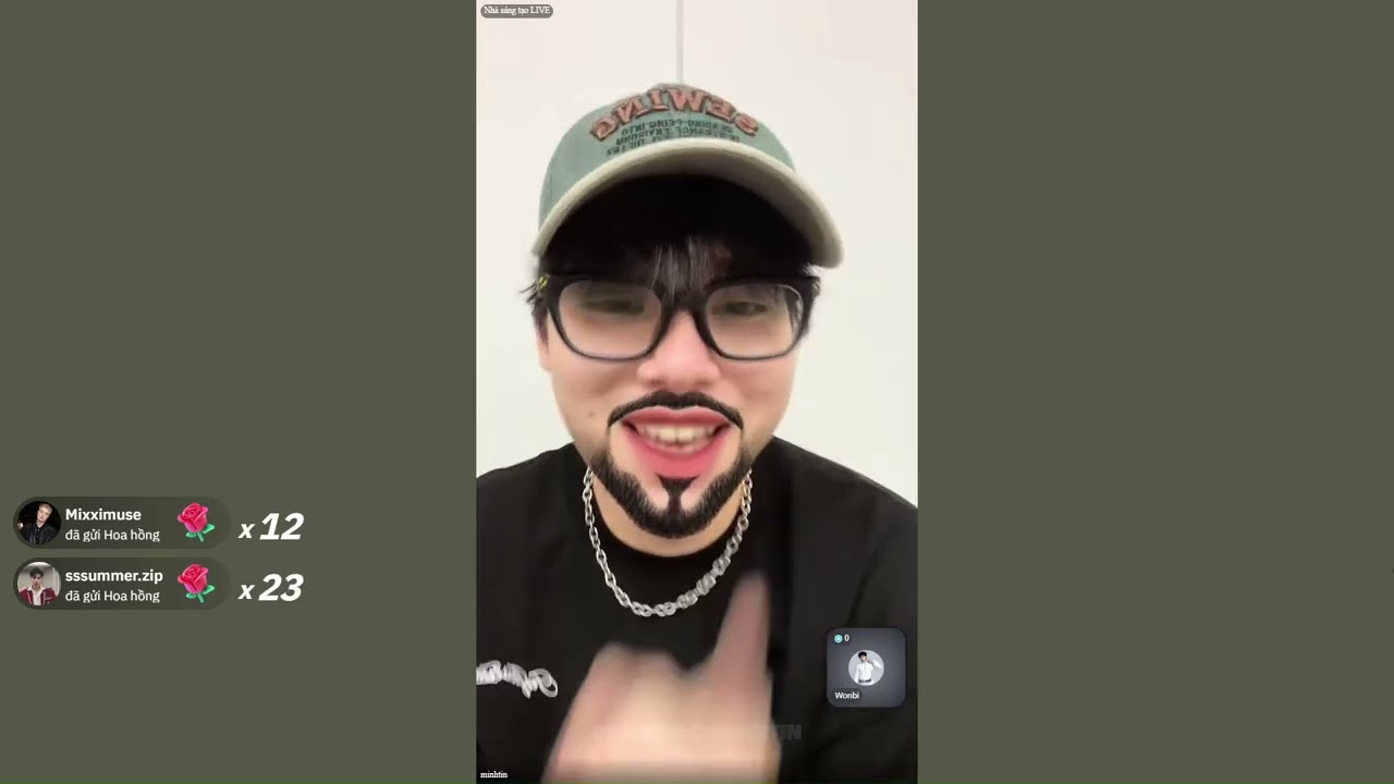[081125 LIVE TIKTOK] minhtin live cùng Wonbi, Swan và timtin 🥰✨