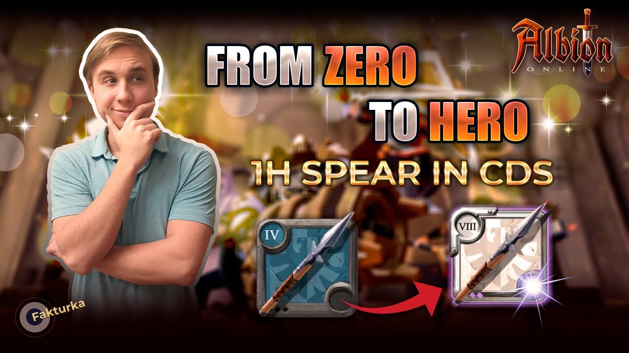 FROM 4.0 TO 8.3 1H SPEAR. I DID IT?⚜️Albion Online PVP