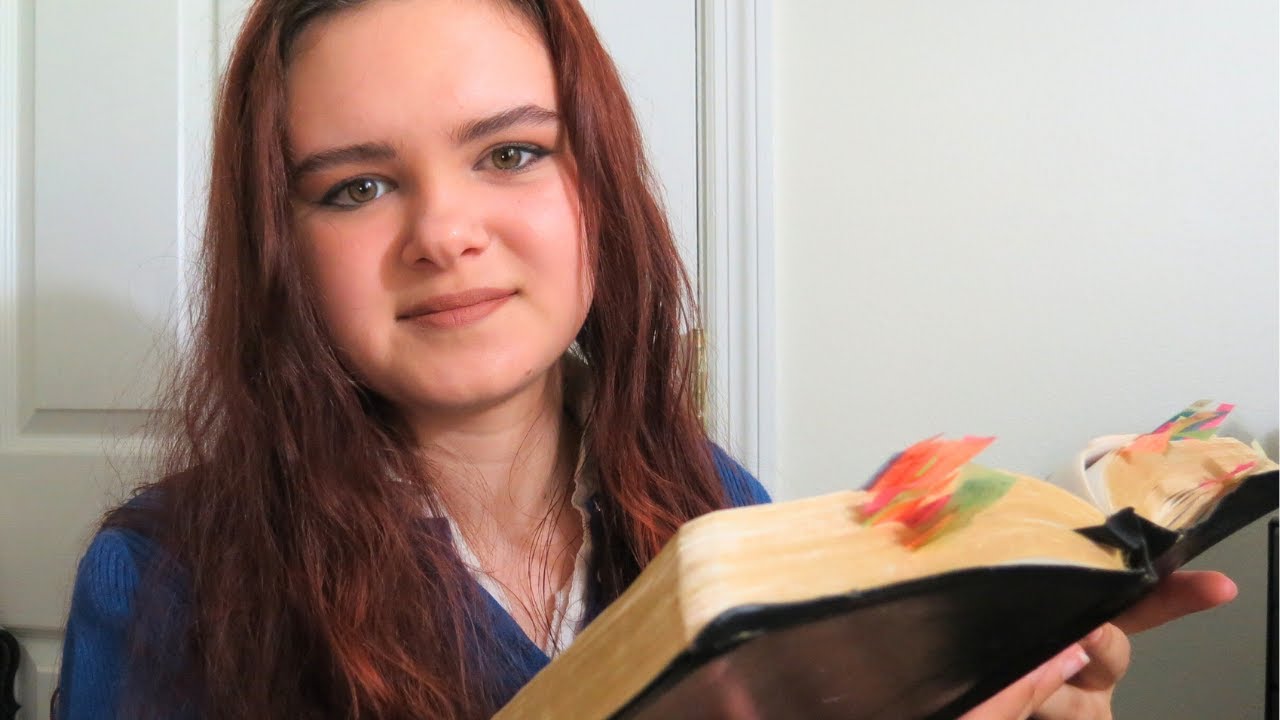 reading psalms 14-21 | study with me | ASMR (Soft Spoken)