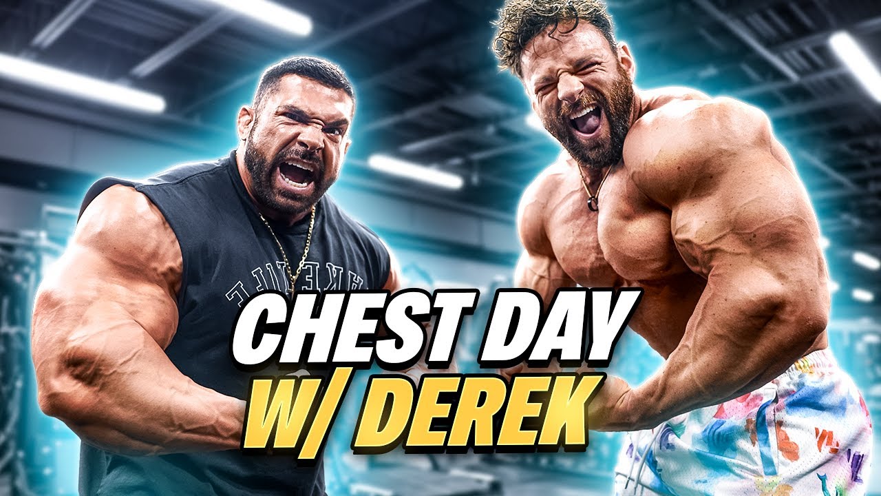 Chest Day With Mr. Olympia: Training with Derek Lunsford