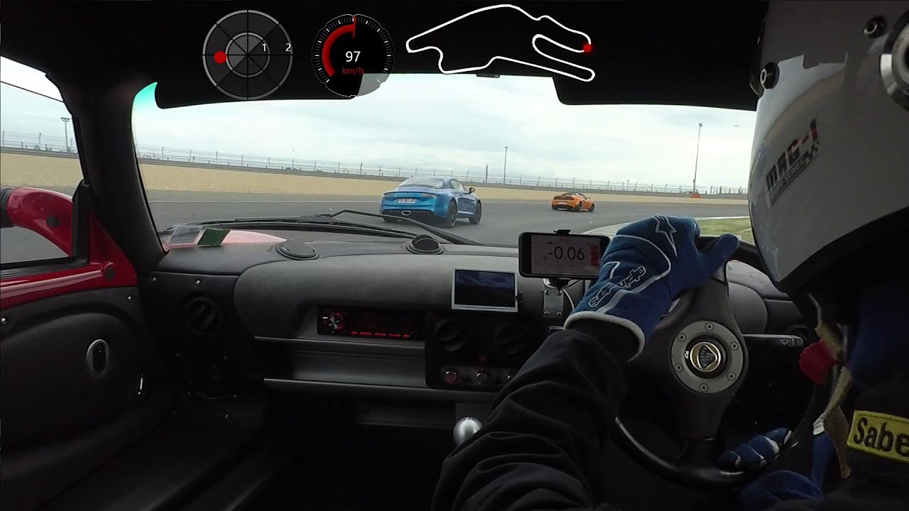 Le Mans - Circuit Bugatti - Lotus Exige S2 atmo vs Alpine A110