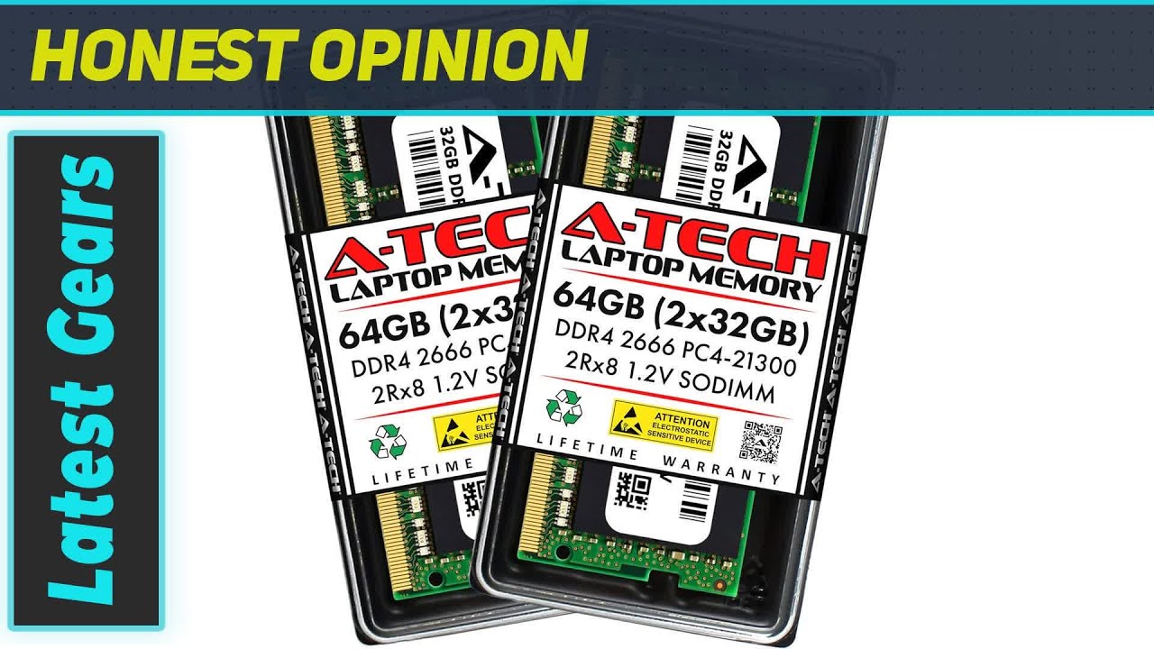 Upgrade Your Laptop Performance with A-Tech 64GB DDR4 RAM &ndash; The Ultimate Memory Boost!