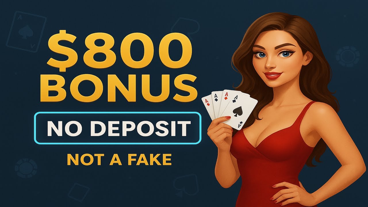 Casino Bonus No Deposit + Free Spins 2026 ❓ $800 Explained for New Players