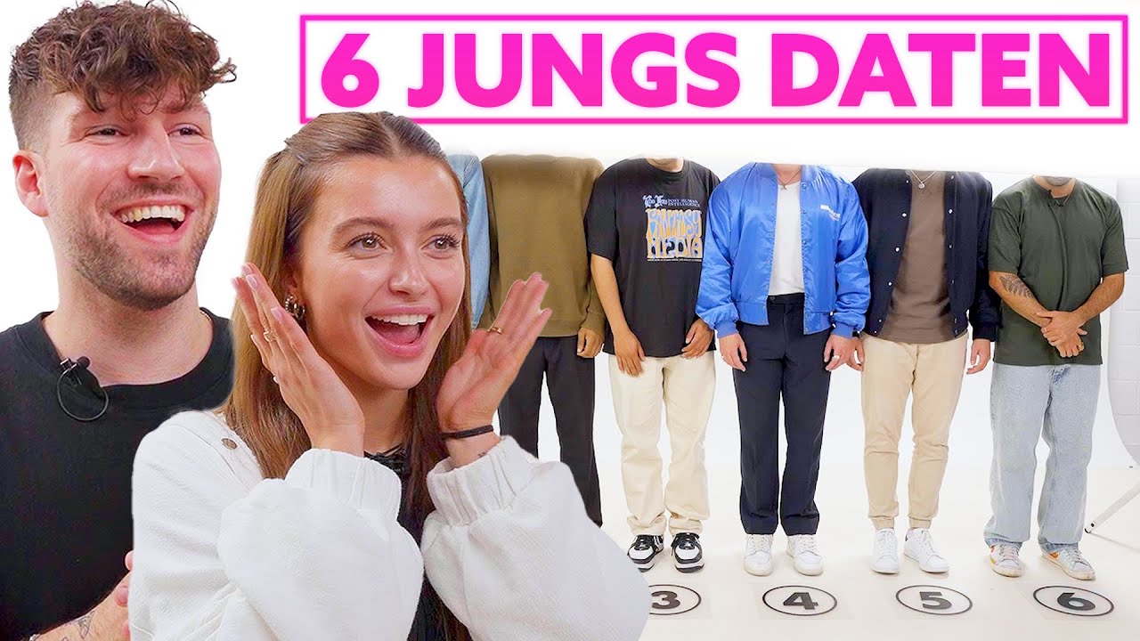 6 JUNGS BLIND DATEN! 💔 mit Linuschka