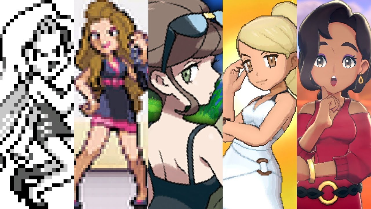 【ポケモン】歴代おとなのおねえさん 初代～剣盾【1996～2019】